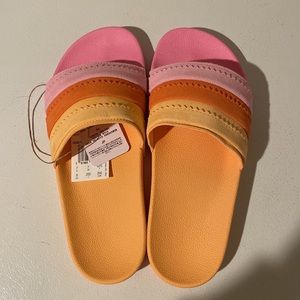 Size 8 Adidas Adilette Slides NWT and original box